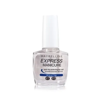 Zdjęcie Maybelline Express Manicure Warst. wierzchnia lakieru do pazn. 10 ml