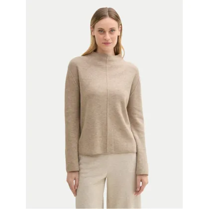 Zdjęcie Tom Tailor Sweter 1042993 Beżowy Regular Fit