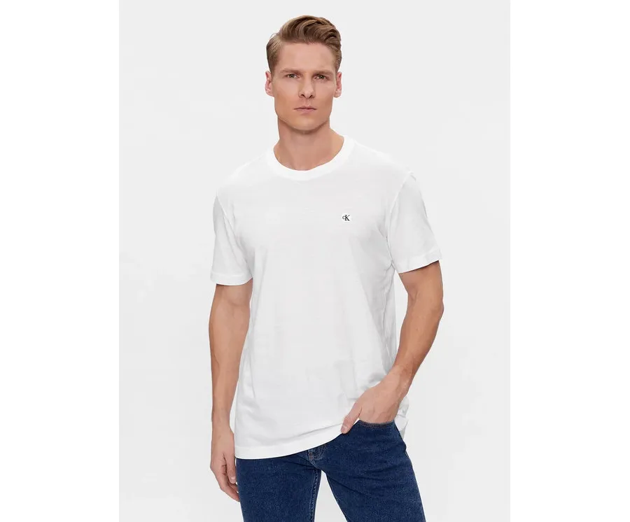 obrazek 1 Calvin Klein Jeans T-Shirt J30J325268 Biały Regular Fit