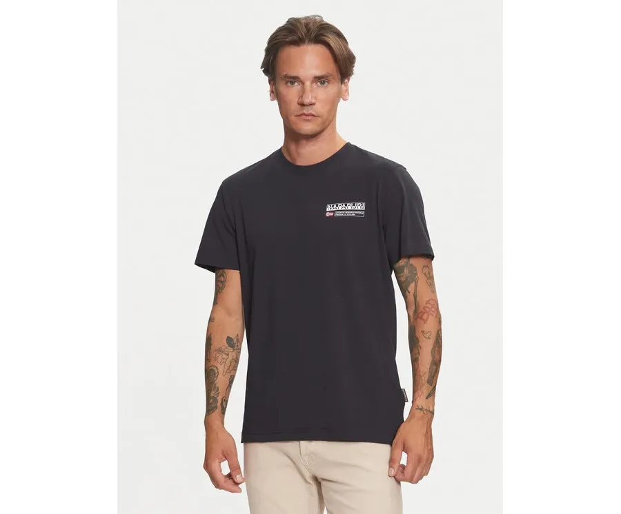 obrazek 1 Napapijri T-Shirt Kasba NP0A4HQQ Czarny Regular Fit