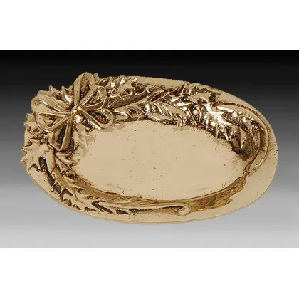Picture Beautiful ashtray with ribbon