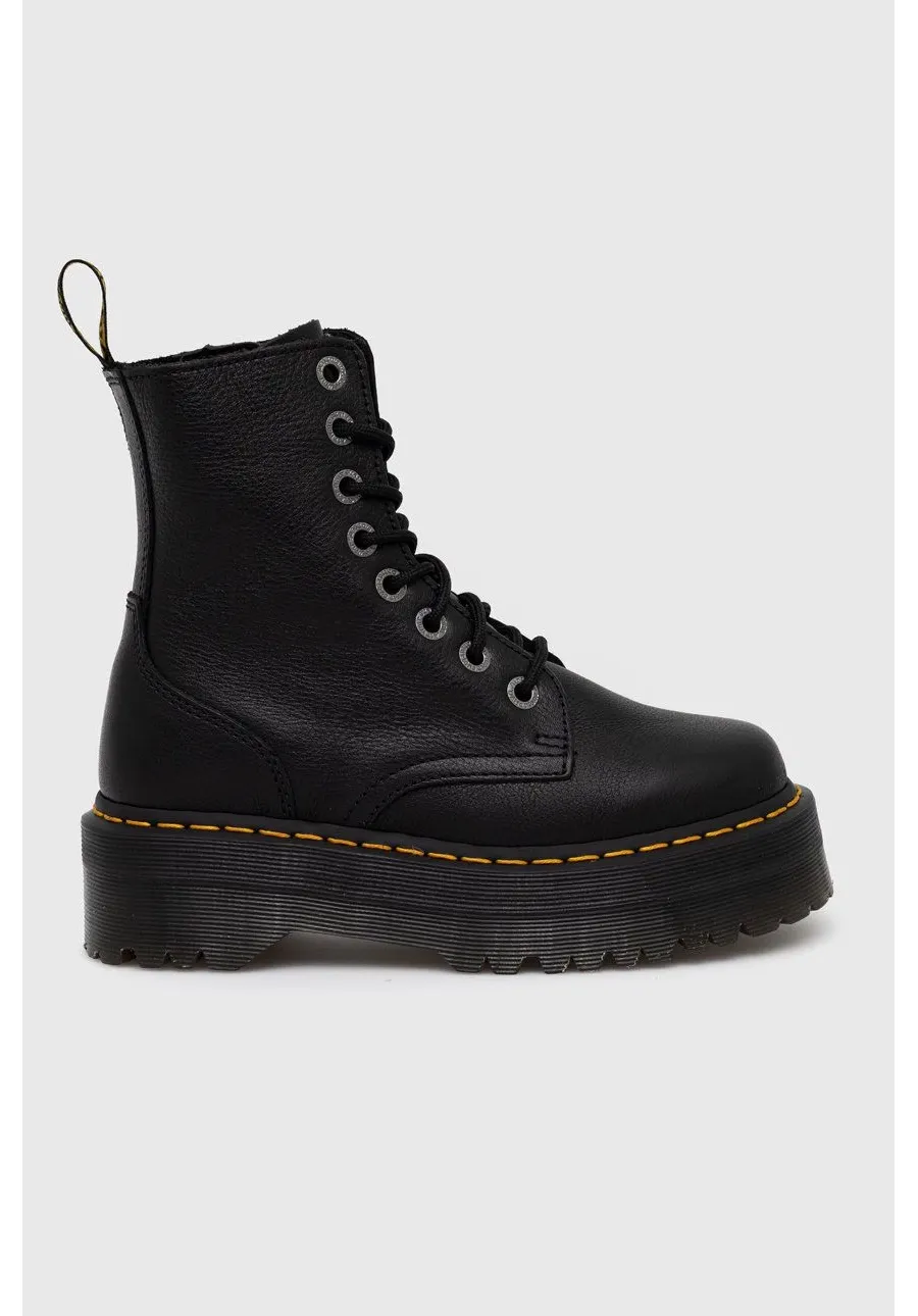 obrazek 1 Dr. Martens workery skórzane Jadon III kolor czarny na płaskim obcasie DM26378001