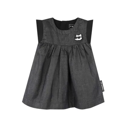Zdjęcie Karl Lagerfeld Kids Sukienka codzienna Z30514 S Szary Regular Fit