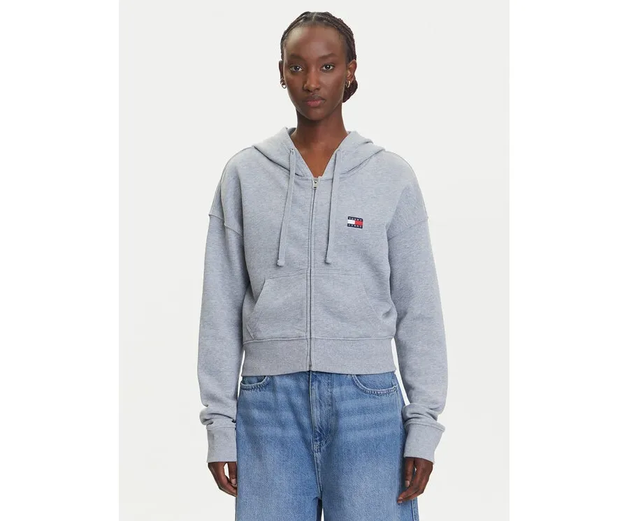 obrazek 1 Tommy Jeans Bluza DW0DW21147 Szary Boxy Fit