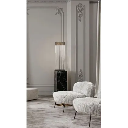 Zdjęcie Cudowna lampa White Romance na biurko lub stolik