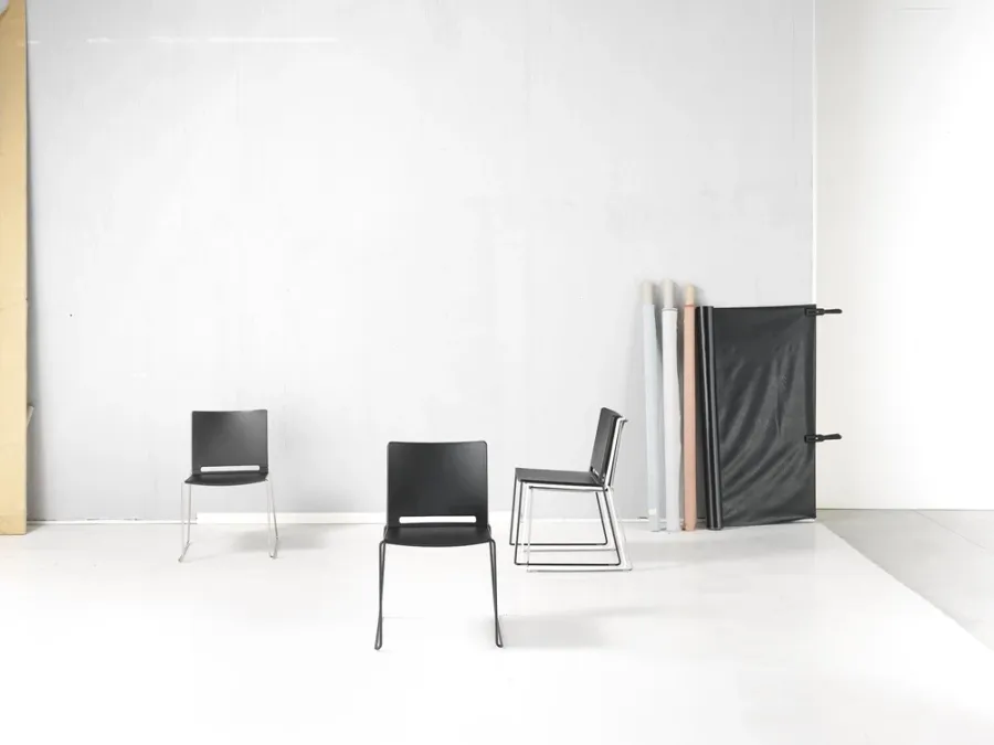 obrazek 4 Designerskie i minimalistyczne krzesło do biura