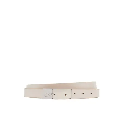 Zdjęcie Calvin Klein Pasek Damski Ck Cut Square Buckle 2.0 K60K613155 Biały