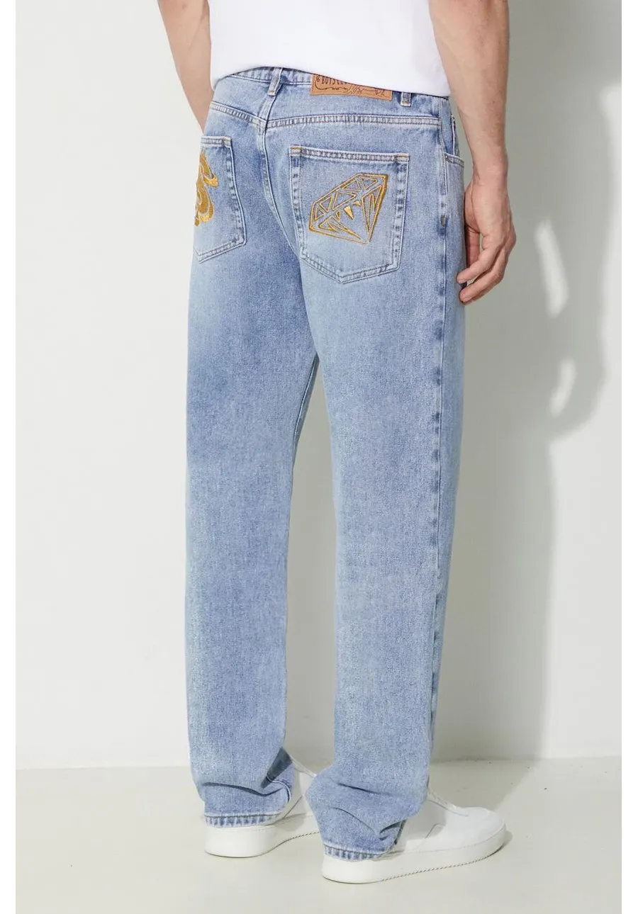 obrazek 1 Billionaire Boys Club jeansy Diamond & Dollar Embroidered Denim męskie B24152