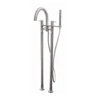 Picture Luxurious bathtub column with a hand shower for a minimalist bathroom