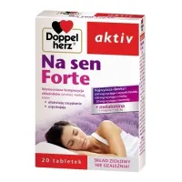 Zdjęcie Doppelherz Aktiv Na Sen Forte, Suplement diety poprawiający jakość snu, Tabletki DOPPELHERZ