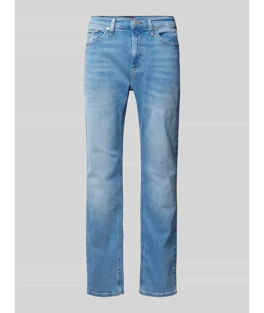 obrazek 1 Jeansy o kroju slim fit z 5 kieszeniami model ‘RYAN’