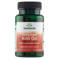 Zdjęcie Swanson Krill Oil Olej z kryla antarktycznego 500 mg Kapsułki