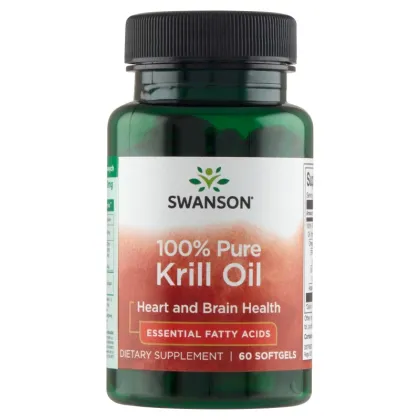 Zdjęcie Swanson Krill Oil Olej z kryla antarktycznego 500 mg Kapsułki