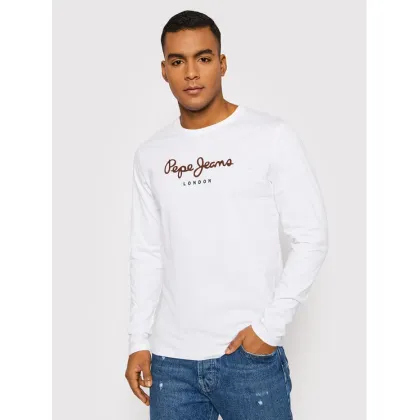 Zdjęcie Pepe Jeans Longsleeve Eggo PM508209 Biały Regular Fit