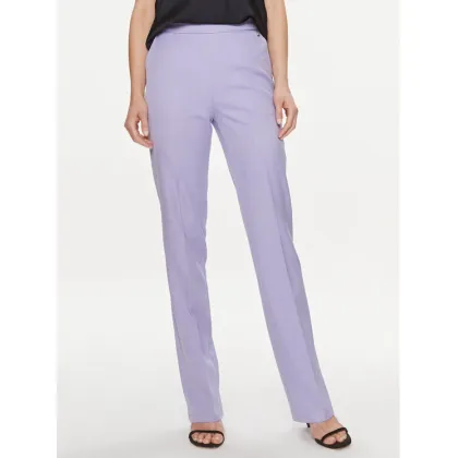 Zdjęcie Fracomina Spodnie materiałowe FR24SV2011W67401 Fioletowy Regular Fit