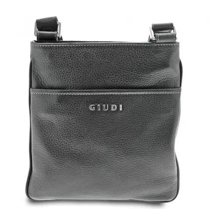 Zdjęcie Czarna męska torba na ramię - Giudi