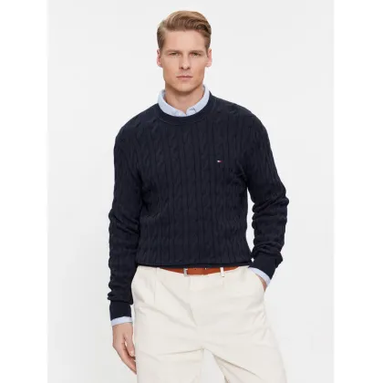Zdjęcie Tommy Hilfiger Sweter MW0MW33132 Granatowy Relaxed Fit