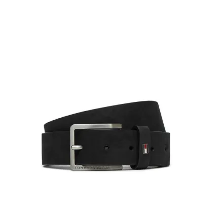 Zdjęcie Tommy Hilfiger Pasek Męski Oliver Nubuck 3.5 AM0AM13019 Czarny