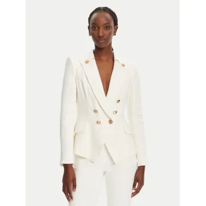 Zdjęcie Elisabetta Franchi Marynarka GI-162-52E2-V760 Biały Regular Fit