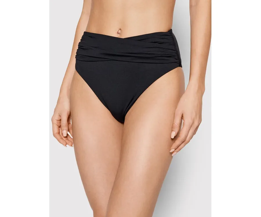 obrazek 1 Seafolly Dół od bikini Wrap Front 40643-942 Czarny