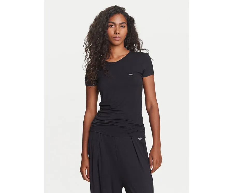 obrazek 1 Emporio Armani Underwear T-Shirt EW000409 AF10889 UC001 Czarny Regular Fit