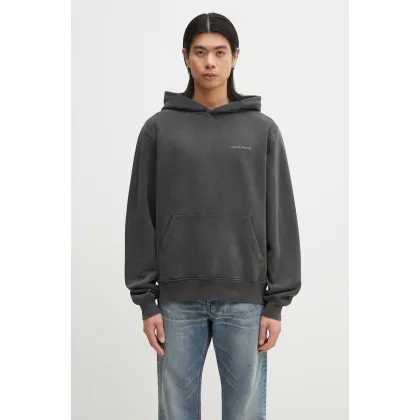 Zdjęcie Daily Paper bluza bawełniana Senses Hoodie męska kolor czarny z kapturem gładka 2511068