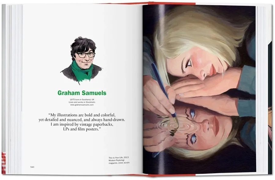 obrazek 8 Książka 100 Ilustratorów - Taschen