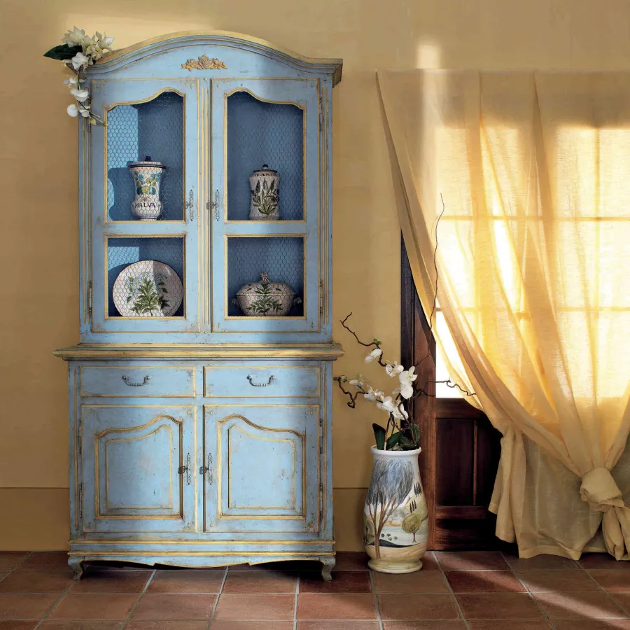 picture 1 Stylish Italian Provence style glass wardrobe - Interiors Italia