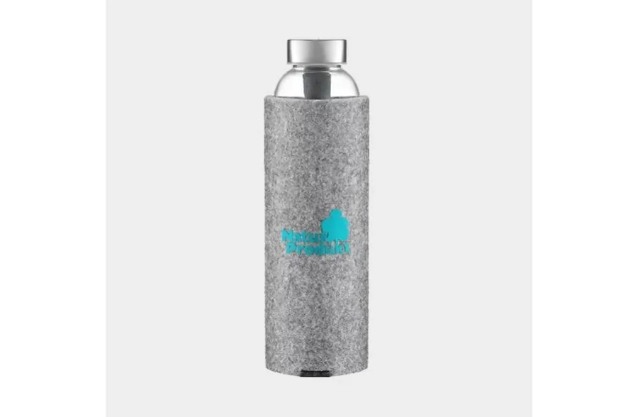 obrazek 2 Etui na szklaną butelkę 0,5l z logo firmowym