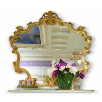 Picture Exclusive antique mirror with an original shape
