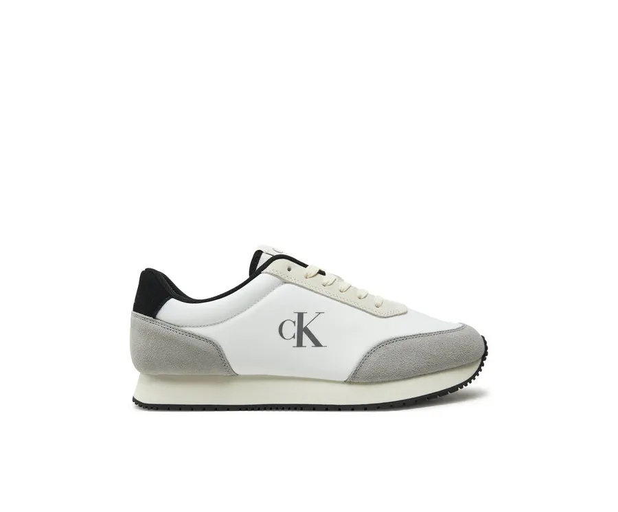 obrazek 1 Calvin Klein Jeans Sneakersy Retro Runner Iconic Snk YM0YM01119 Biały