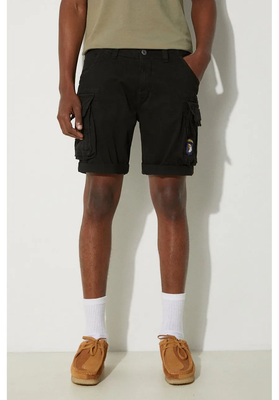 obrazek 1 Alpha Industries szorty męskie kolor czarny 186209.03-Black