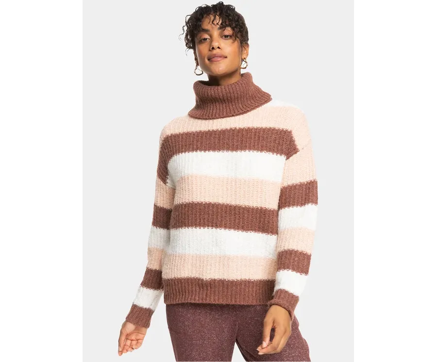 obrazek 1 Roxy Sweter Pictures Of Us ERJSW03570 Pomarańczowy Regular Fit