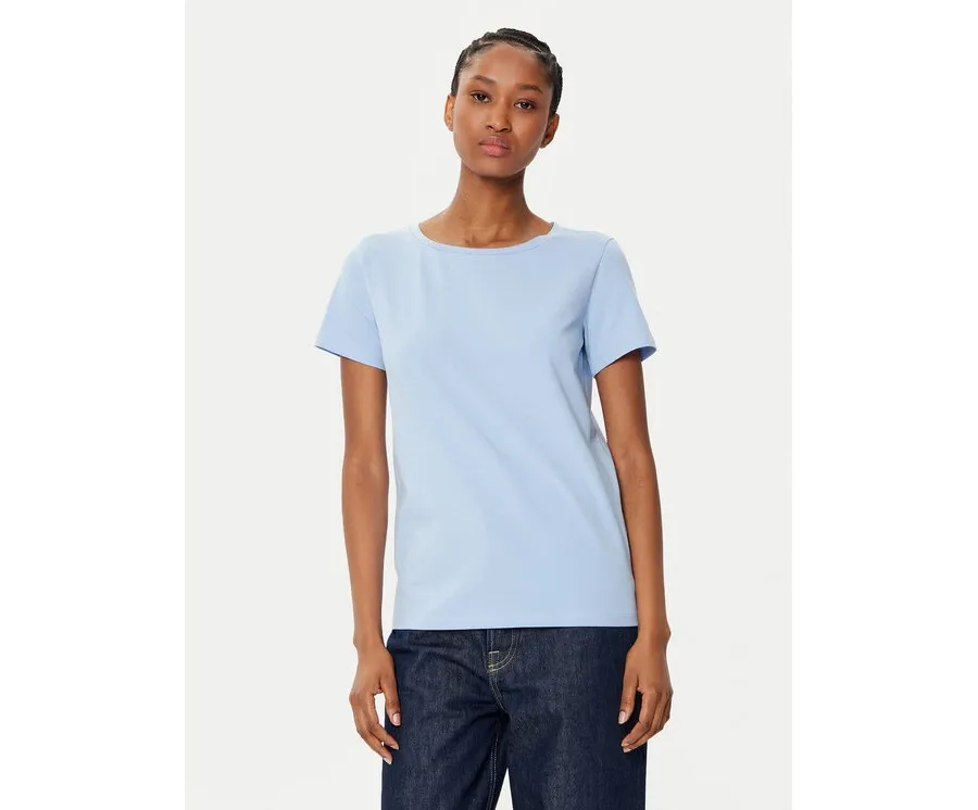obrazek 1 Weekend Max Mara T-Shirt Multib 2515971011 Błękitny Regular Fit