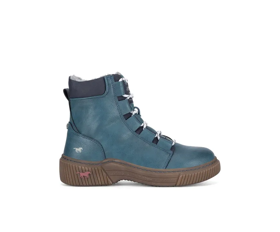 obrazek 1 Mustang Botki 1436-605 Turkusowy