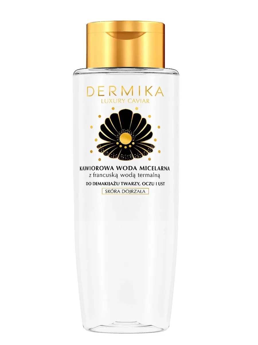 obrazek 1 Dermika Luxury Caviar Woda Micelarna z Francuską Wodą Termalną 400 ml