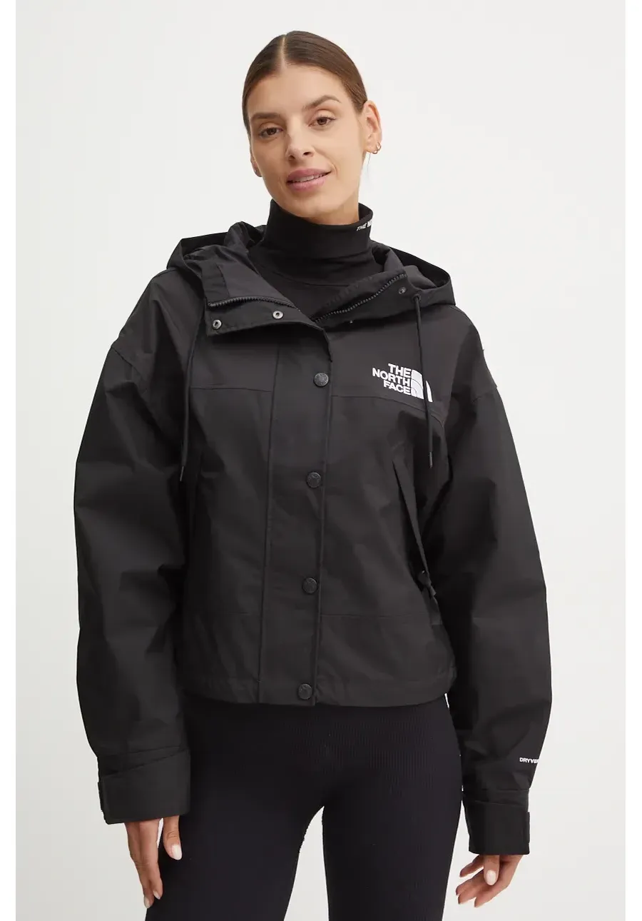 obrazek 1 The North Face kurtka Reign on Jacket damska kolor czarny przejściowa oversize NF0A8BCHJK31