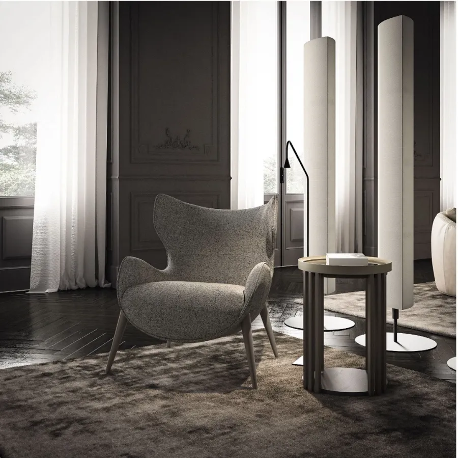 obrazek 2 Nowoczesny designerski fotel do salonu z Włoch