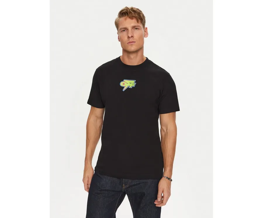 obrazek 1 Off-White T-Shirt OMAA027F22JER0071070 Czarny Regular Fit
