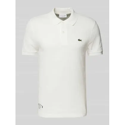 Zdjęcie Lacoste Polo DH0262 Écru Regular Fit