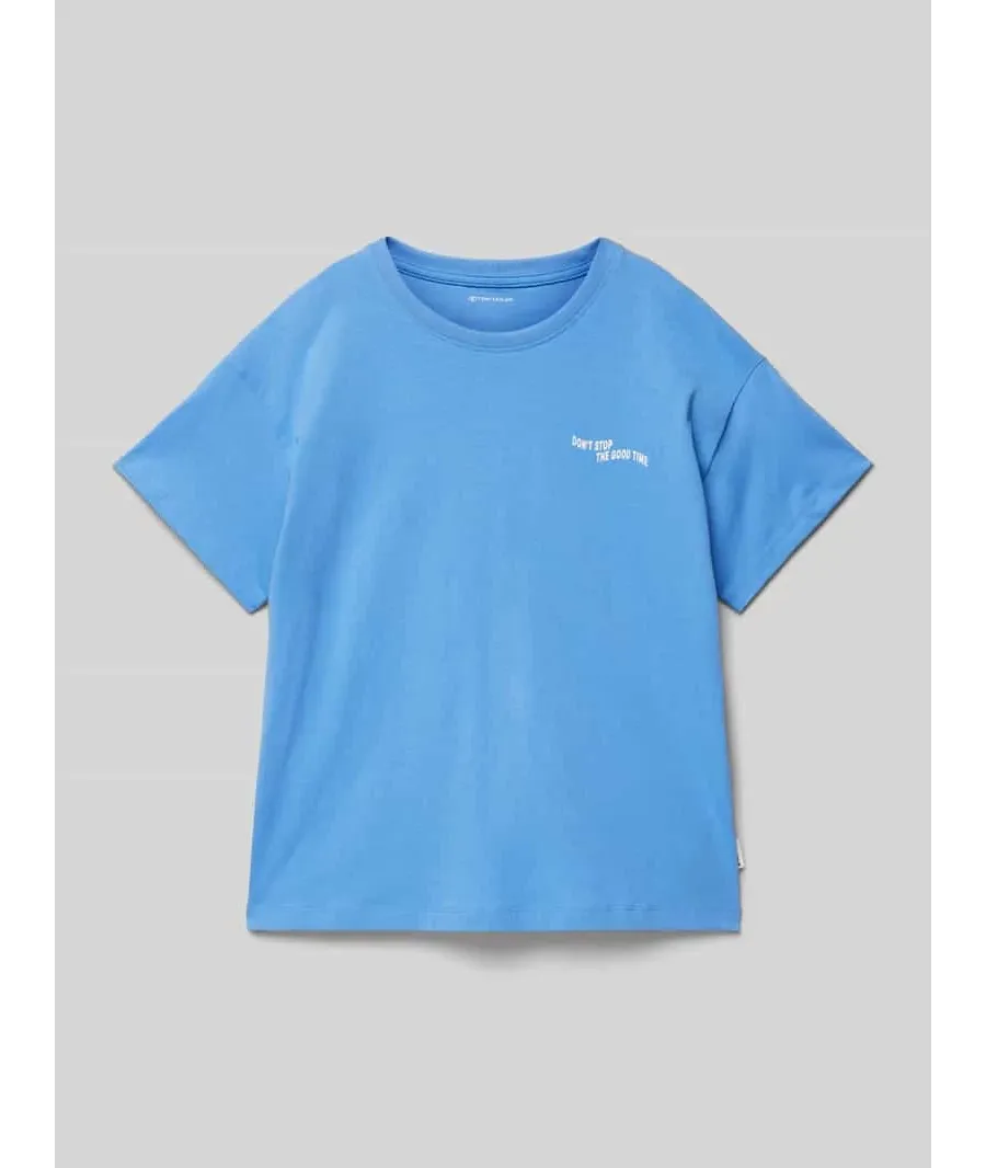 obrazek 1 T-shirt z nadrukiem ze sloganem