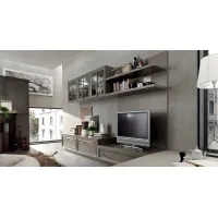 Picture Elegant furniture composition with a TV shelf - Maronese Acf