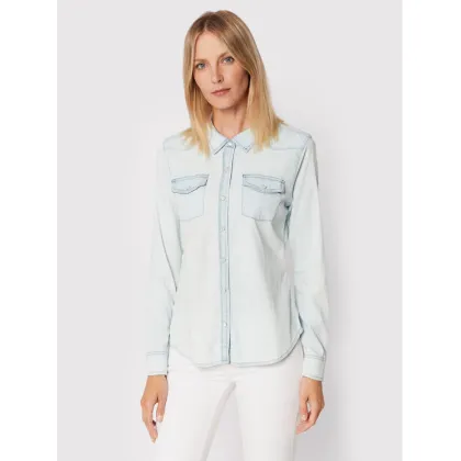 Zdjęcie Guess Koszula jeansowa W2GH75 D4NA0 Niebieski Regular Fit