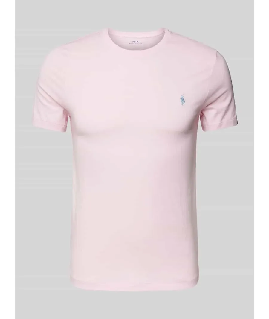 obrazek 1 Polo Ralph Lauren T-Shirt 710671438417 Różowy Slim Fit