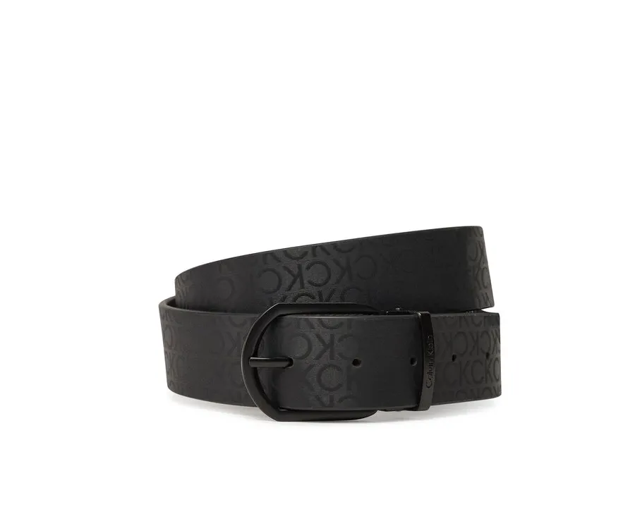 obrazek 1 Calvin Klein Pasek Męski Adj Casual Round Mono 35Mm K50K513038 Czarny