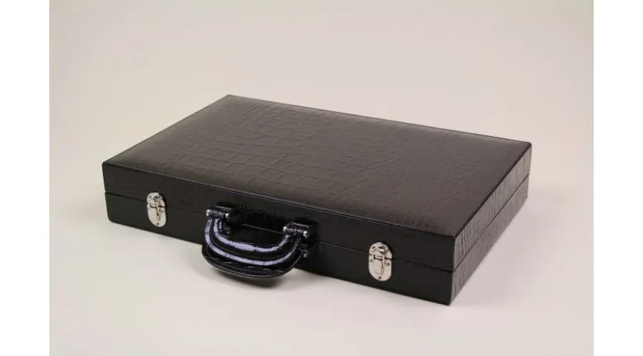 obrazek 4 Ciemnobrązowy komplet do rozgrywki w Backgammon