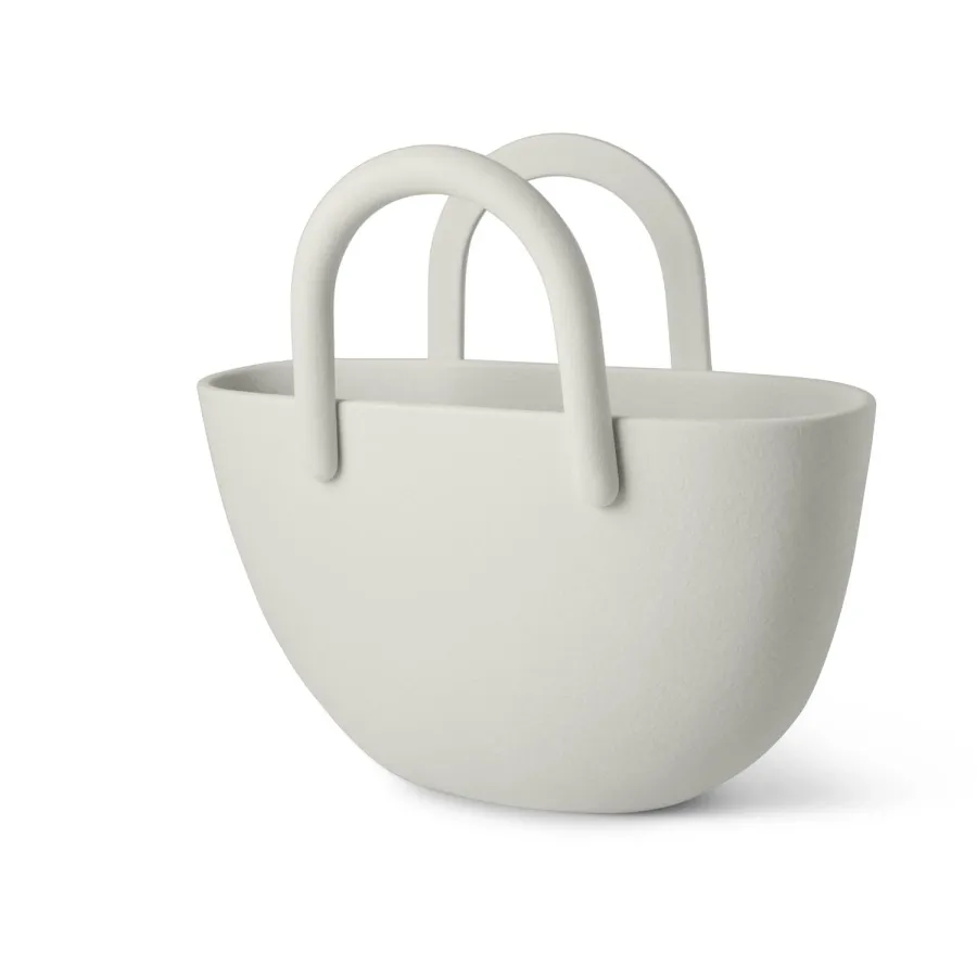 obrazek 4 Unikalny wazon ceramiczny w kształcie torby