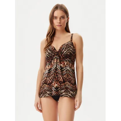 Zdjęcie Miraclesuit Tankini Tribal Tigress Gala 6552281 Brązowy