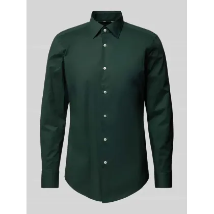 Zdjęcie Koszula biznesowa o kroju slim fit z kołnierzykiem typu kent model ‘Hank’