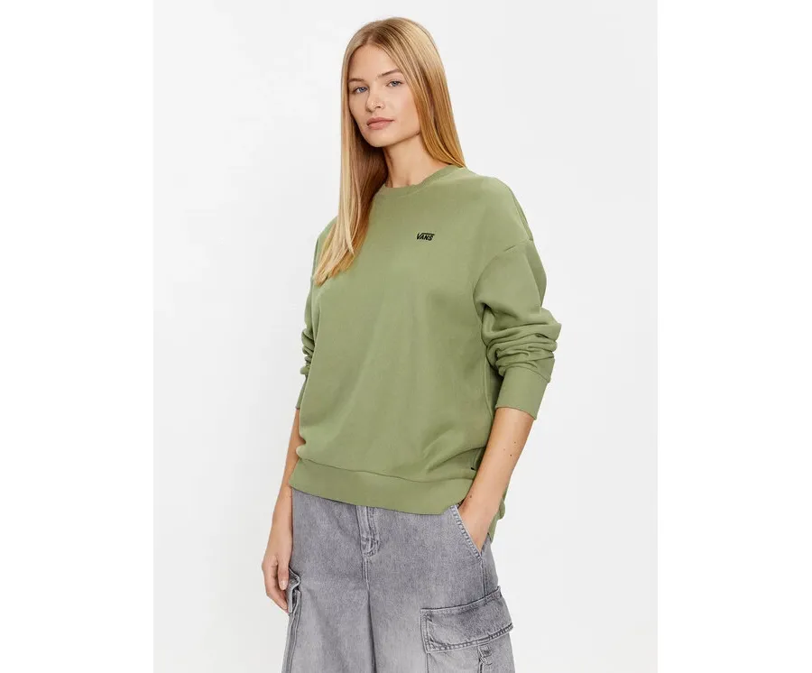 obrazek 1 Vans Bluza Comfycush Essential Crew VN000A6C Zielony Regular Fit